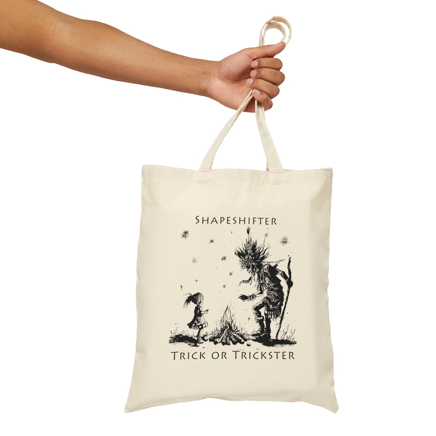 Shapeshifter Trick Or Trickster Tote Bag