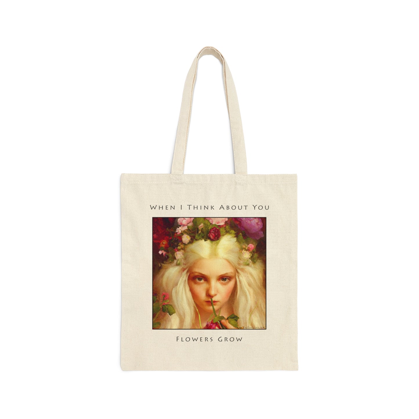 Flowers Grow Tote Bag
