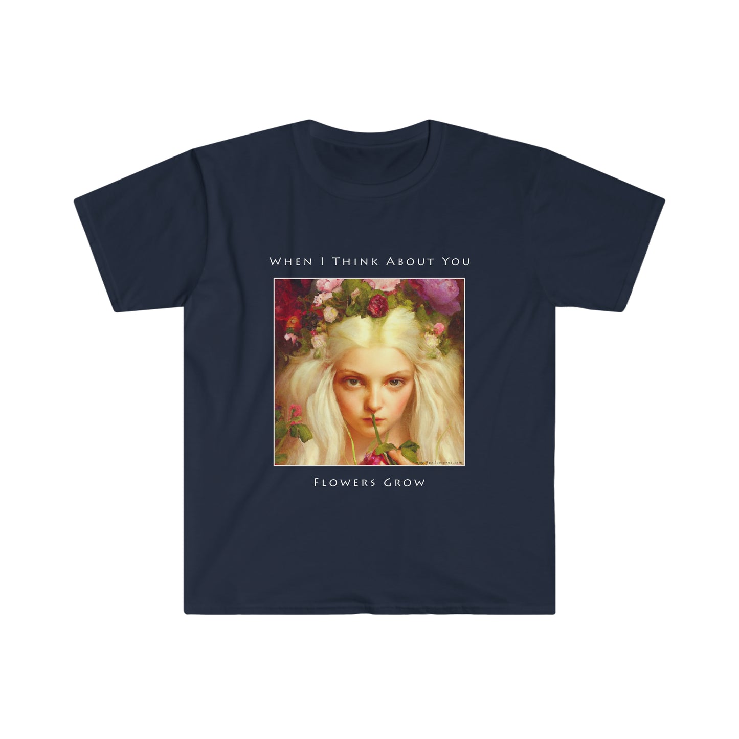 Flowers Grow Dark Unisex T-Shirt