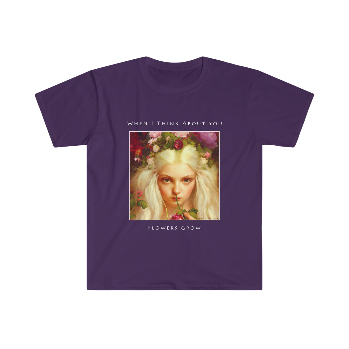 Flowers Grow Dark Unisex T-Shirt