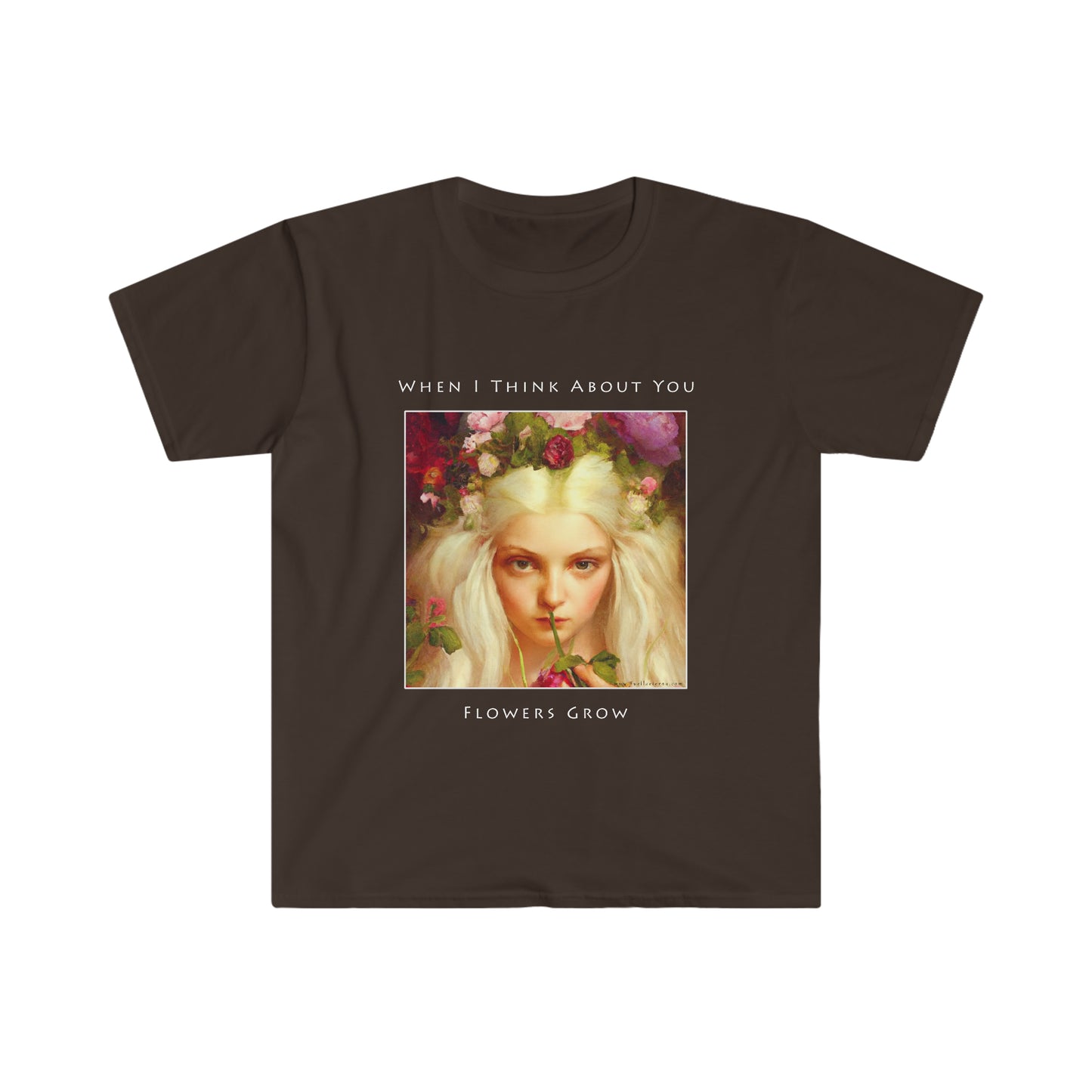 Flowers Grow Dark Unisex T-Shirt
