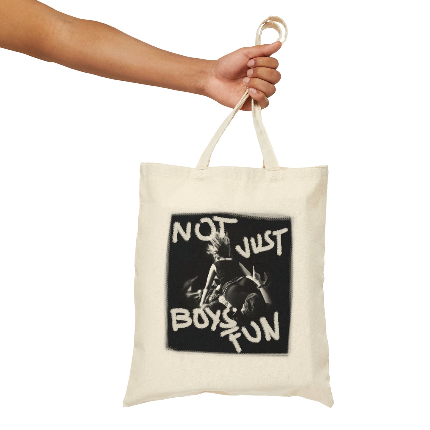 Not Just Boys' Fun Tote Bag