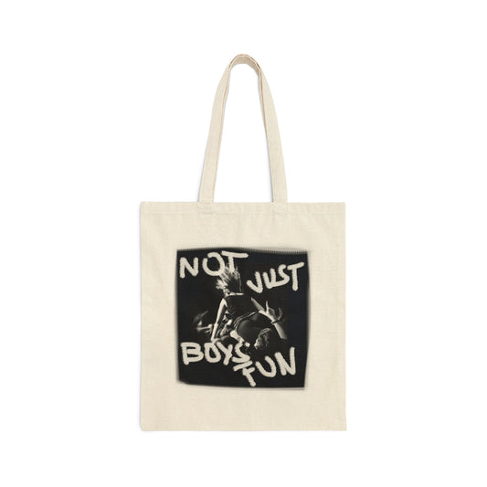 Not Just Boys' Fun Tote Bag